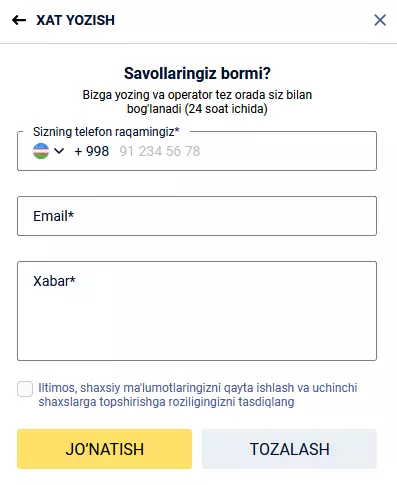 luckypari qo'llab-quvvatlash xizmati